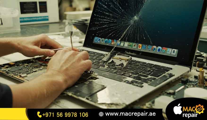 macbook air water damage repair in uae