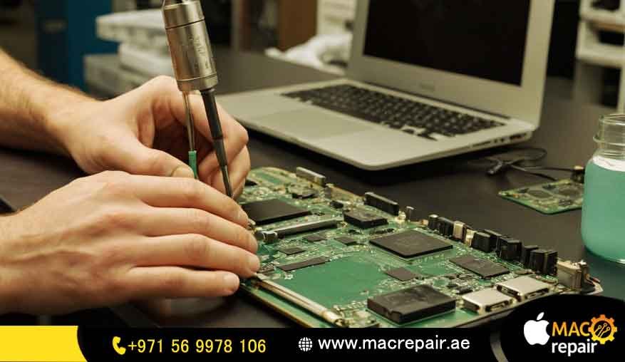 macbook air motherboard repair in abu dhabi