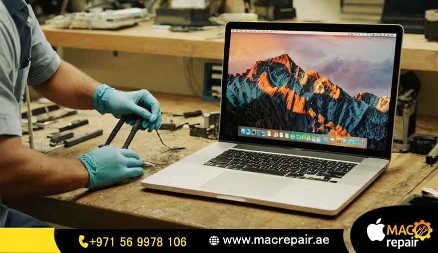 macbook water damage repair in sharjah