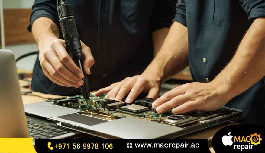 macbook pro water damage repair in al ain