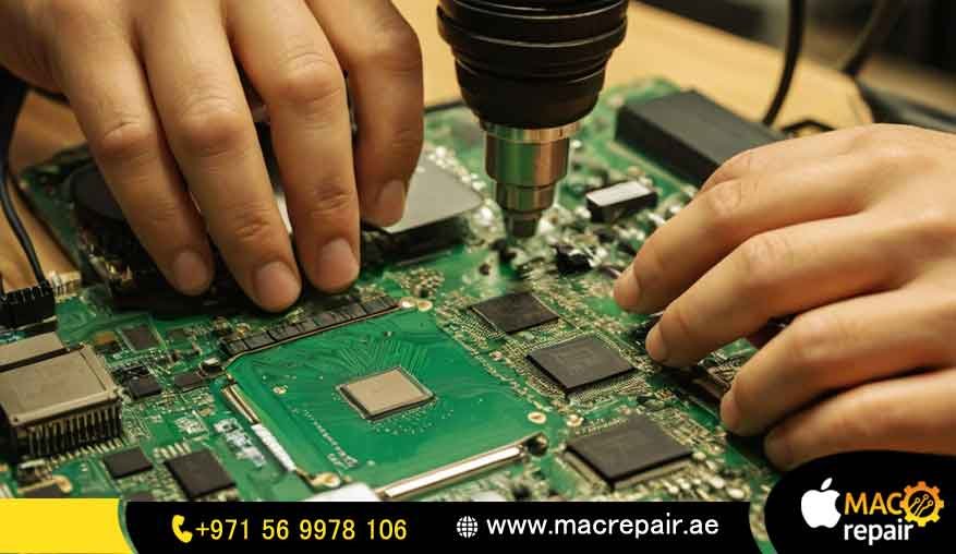 macbook pro motherboard repair in abu dhabi