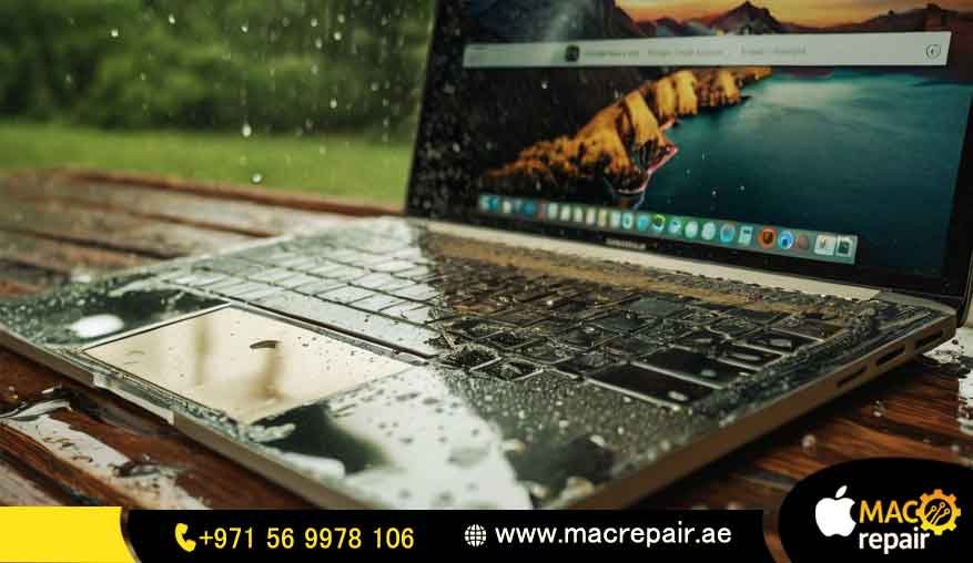 MacBook M1 Water Damage Repair in Ajman