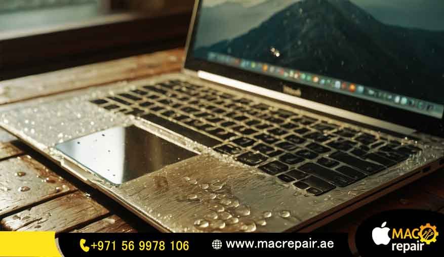 MacBook M1 Water Damage Repair Abu Dhabi