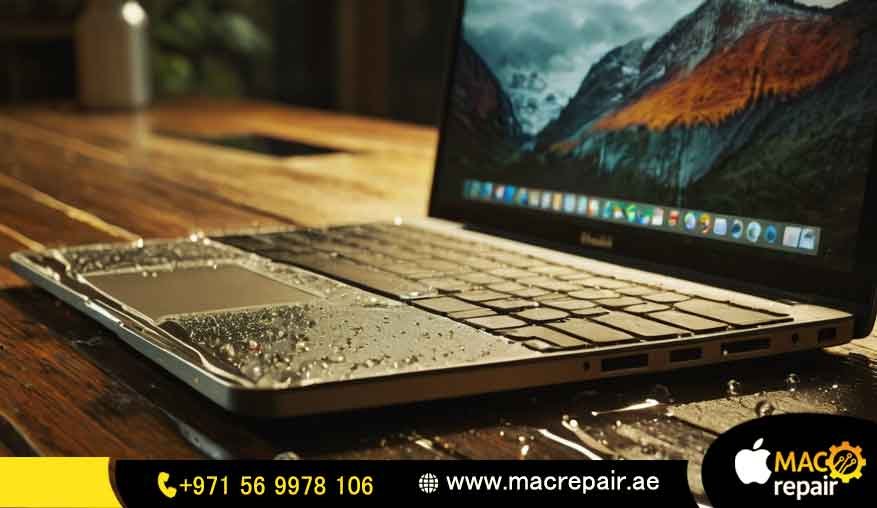 MacBook M3 Water Damage Repair in Abu Dhabi