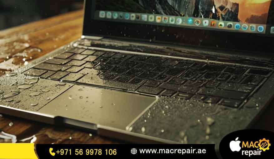 MacBook M3 Water Damage Repair in Sharjah