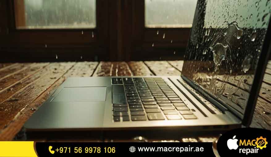 MacBook M3 Water Damage Repair in Ajman