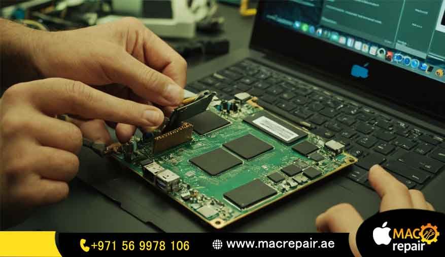 MacBook M1 Water Damage Repair in UAE