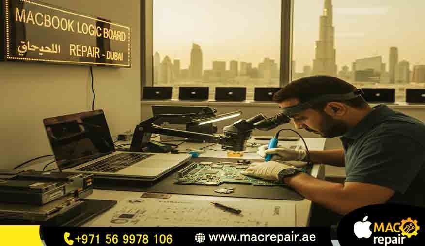 MacBook logic board repair Dubai