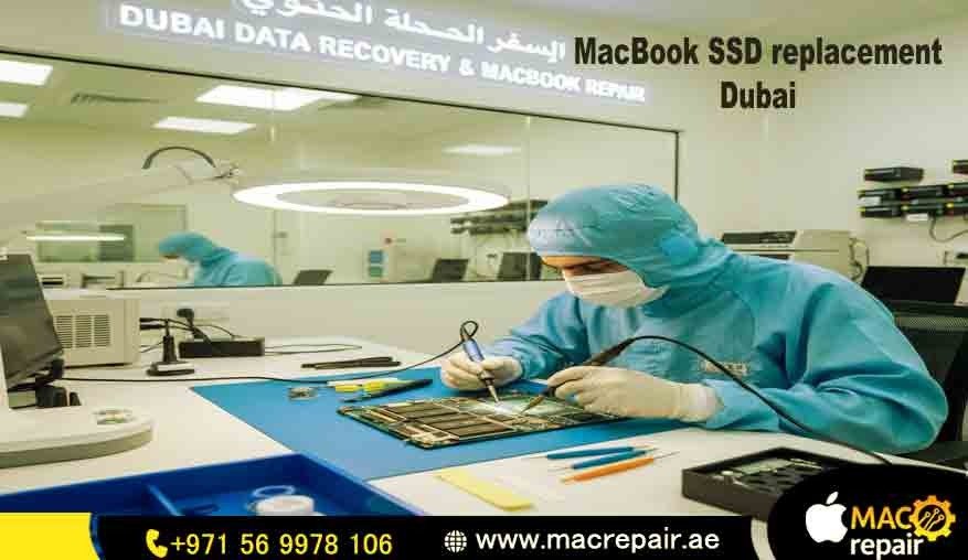 MacBook SSD replacement Dubai